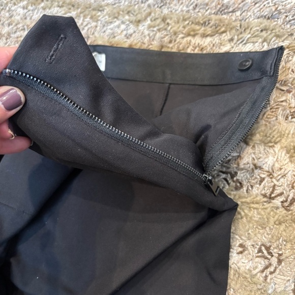 NWT Everlane Curvy Pant Side Zip Pull On Pants In Black Size 14 - Picture 11 of 13